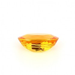 Saphir orange de Tanzanie de 1.45 ct - Vue de profil